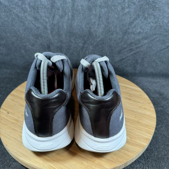 S MBT Kaori Shoes Men's Size 9 Blue Canvas Lace Up Sneakers‎ - Picture 4 of 8